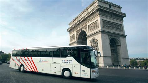 direct bus rental paris france.